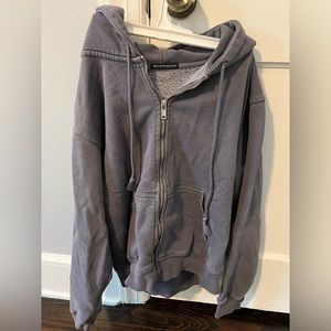 Brandy Melville zip hoodie